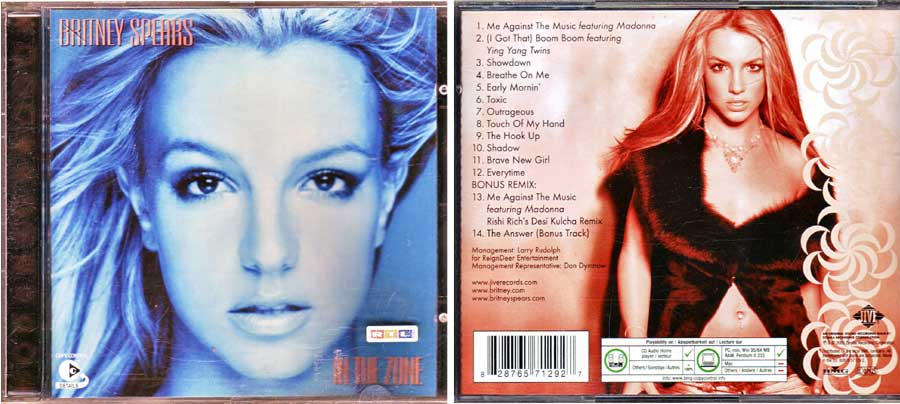 Restposten, Britney Spears - In The Zone - CD 2003