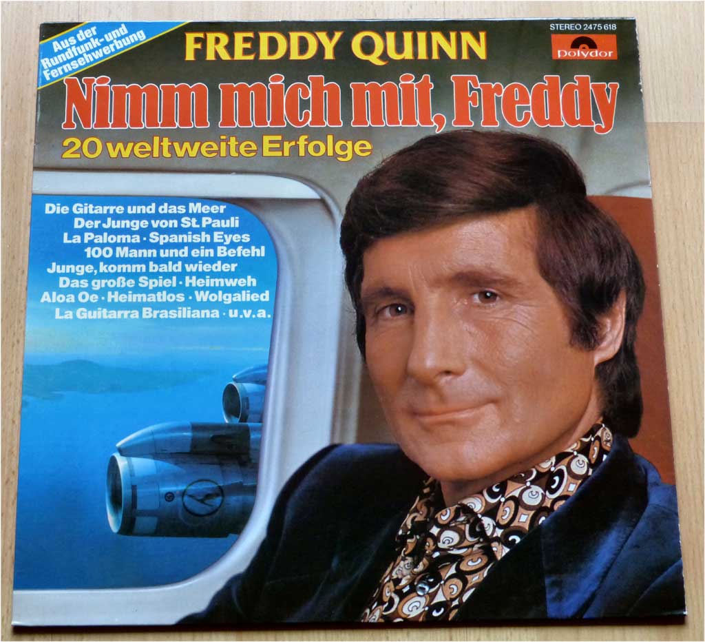 Freddy Quinn, 20 weltweite Erfolge auf LP