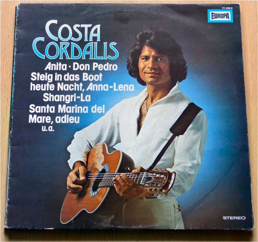 Goldene Songs von Costa Cordalis