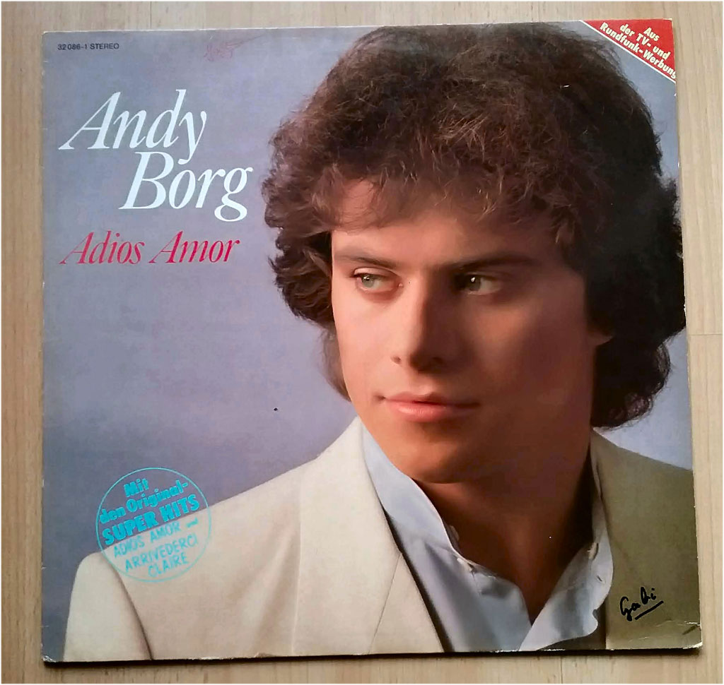 Andy Borg - Adios Amor auf Vinyl