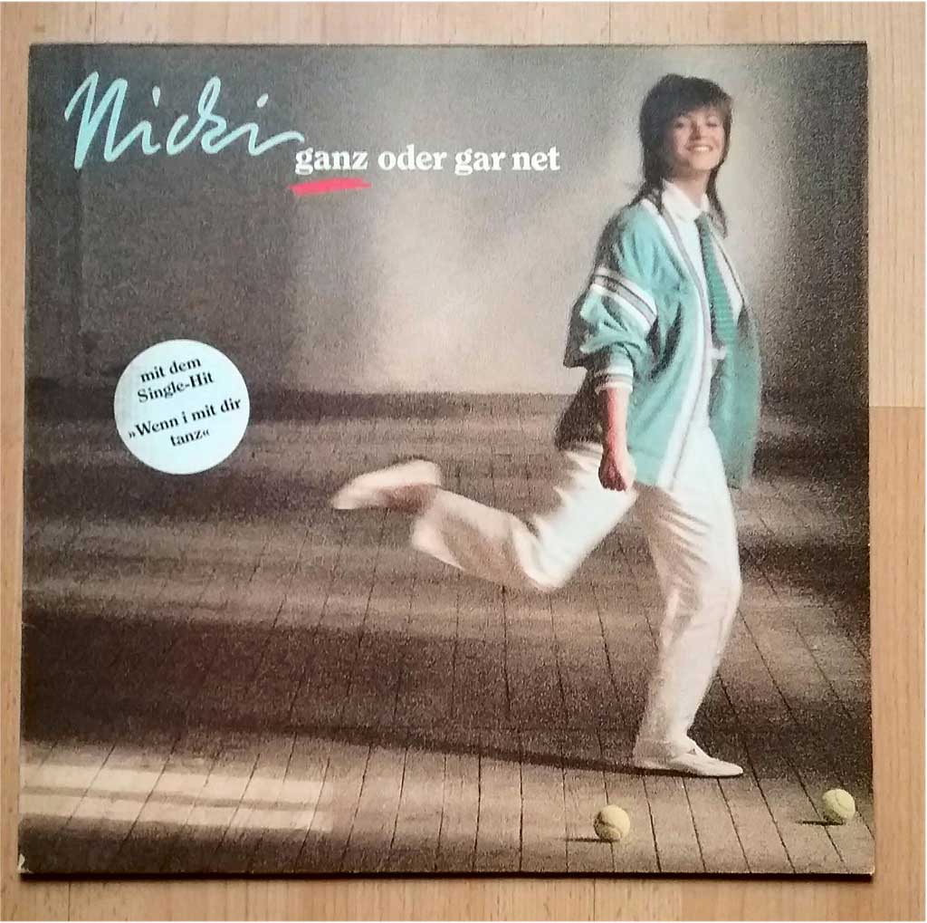 Nicki Schlager auf LP von 1986