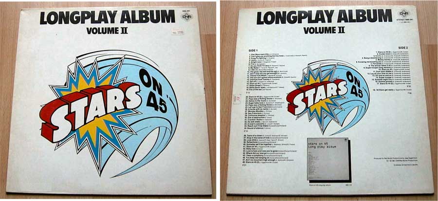 Stars On 45 Longplayer Album (Volume II) LP
