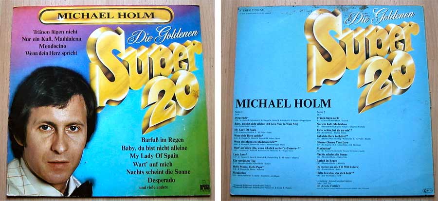 Michael Holm - Die Goldenen Super 20 - LP Vinyl