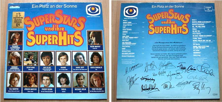 Superstars und ihre Superhits - LP Vinyl von 1981