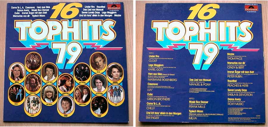 Tophits - LP Vinyl - Club Edition - Schallplattenalben