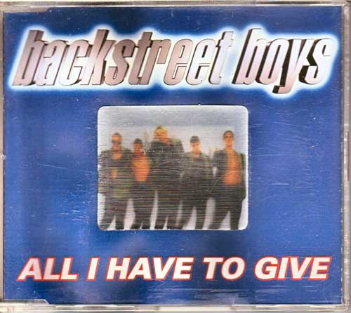 Backstreet Boys - All I Have, Restposten Single CDs